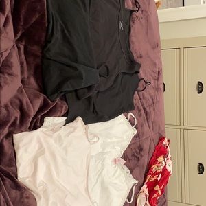 Spaghetti strapped tank tops